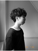 自然な束感×動きナチュラルマッシュパーマ