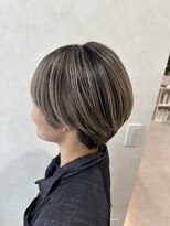 パーセンス(Pursense)&nbsp;シャドウルーツ/マッシュショート/アッシュブロンド