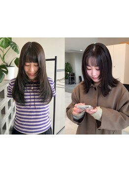 【勝川】クセや毛量を考慮して丁寧に調整。その人の印象を決める顔周りのカットはBRANCHE/CAPLUSにお任せ◎