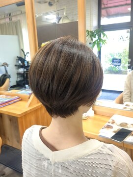 サロンドエー(SALON DE A) ベーシックショートスタイル3。【港南台駅/本郷台駅/洋光台駅】