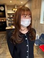 ハク(haku) ハッシュカットレイヤーカットダブルカラーハイライト