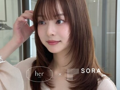ハーバイリンヘアー(her by rin hair)の写真