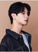 men's/メンズ/フェザーパーマ/ニュアンス/ダウンパーマ/黒染め