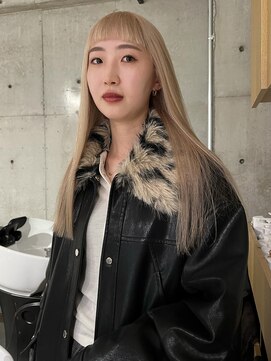 【小河楓花】blondeオン眉