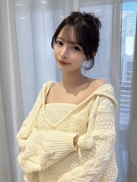 レア 銀座(Le'a) ゆるっとお団子ヘアアレンジ