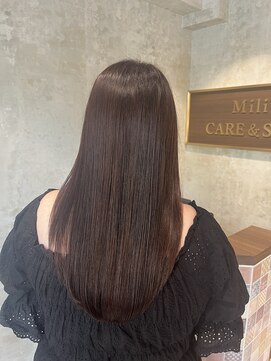 ミリ 府中(Mili) カット×髪質改善カラー