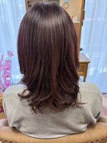 ラナ(LANA) 髪質改善で艶々春色ピンクブラウン!