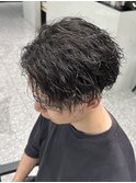 清潔感トレンド感　ツイストスパイラル×センターパート【安藤】