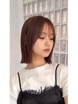 ロイロ(LoiLo) 切りっぱなしボブ×ショコラブラウン 【MAI】