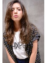 ミラバイグリーン(Mira by green)&nbsp;オリーブアッシュベージュ×loose