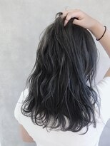 ムウ 難波(MOU)&nbsp;ハッシュカットフルバング似合わせカットレッドブラウン20代30代