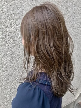 アッシュ ヘアーメイク 桐生(ash hair×make) 透明感☆大人ベージュＮ.カラー