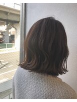 ルシア 東三国店(hair and make lucia)&nbsp;外ハネボブ×ブルージュ