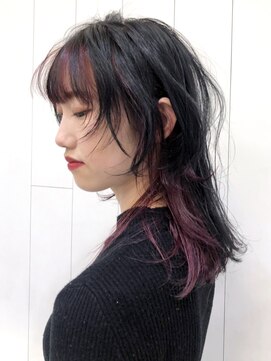 アイティー バイ アルバム 浦和店(IT by ALBUM) ウルフピンク_セシルカットココアブラウン_ba279532