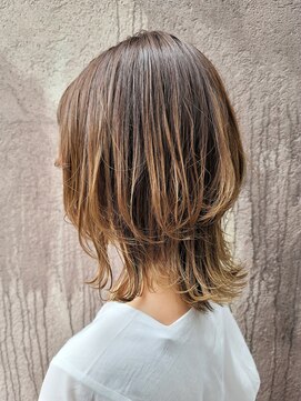 ビグディーサロン(BIGOUDI salon mukonosou) くびれヘア×バレイヤージュ