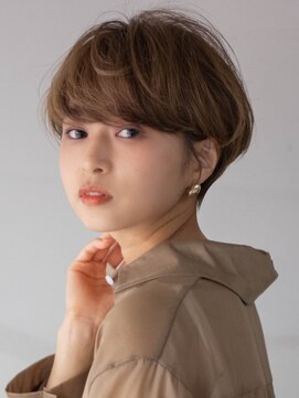 サーカス バイ ビュートリアム 青山(CIRCUS by BEAUTRIUM) マッシュショート 大人可愛いショートヘア 艶カラー 30代40代