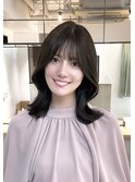 王道モテ髪韓国ヘア【田部井達朗】