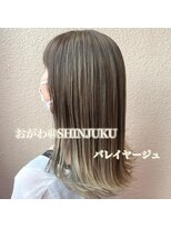 ワット 新宿店&nbsp;新宿髪質改善韓国インナーカラー学割U24レイヤーメンズ白髪染め