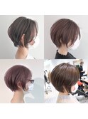 丸みショートボブコレクション