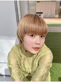 ミルキーベージュなショートStyle♪