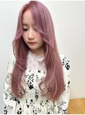10代20代ピンクカラー