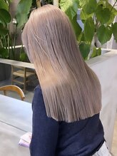 《*cinqのベージュカラー*》どんなカラーにしようか迷ってる方はこちら＊[ダブルカラー/原宿/ケアブリーチ]