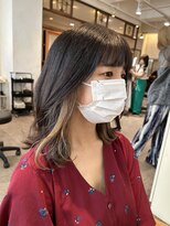 ネオリーブカップ 町田店(Neolive capu)&nbsp;ベージュ インナーカラー　Neolive capu町田店