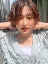 サンド 銀座(sand)&nbsp;ゆるふわ大人女子パーマ　柔らかベージュカラー