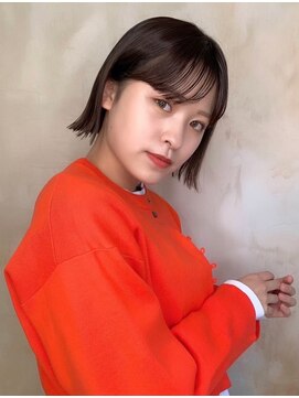 ニスル センター南店(NISURU) 似合わせカット/大人ガーリー/ダークアッシュ/着物/センター南