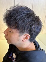 ニアウ 伊勢崎連取店(Niau)&nbsp;メンズマッシュパーマツイストスパイラルパーマ波巻きパーマ