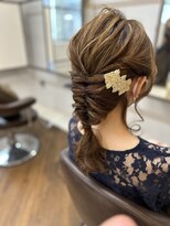 アプシー 三田駅前店(Apsee)&nbsp;編みおろし/フィッシュボーン風