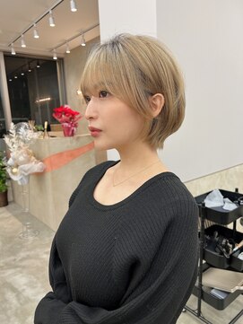 サンド 鹿児島中央(sand) @sei___sandインナーカラー/ショート/鹿児島中央駅