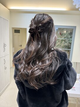 アンソル 戸田店(N'SOL) ハーフアップ