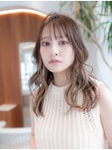 20代30代大人かわいいハッシュカットフルバング小顔
