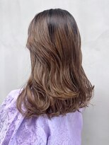 アイティーバイアルバム 八王子店(IT by ALBUM)&nbsp;ナチュラルブラウングラデーション_切りっぱなしボブ_ba477121