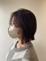 ポリーエフ(Poly-F)&nbsp;外ハネ前下がりボブ