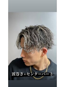 ブルーオーシャン 久留米店(BlueOcean) 20代30代ツーブロックマッシュツイストスパイラルパーマ