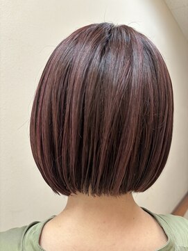 シャンプーボーイ ハイライトボブ