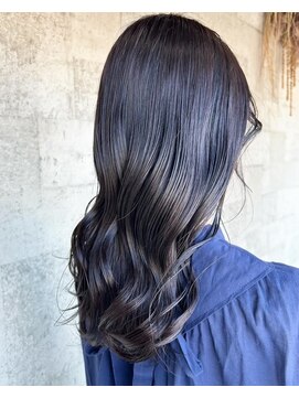 ミルヘアデザイン(mil hair design) 艶髪 ロング 髪質改善カラー 縮毛矯正 質感ストレート