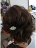 【結婚式、パーティーヘアーセット】洋装の幅広いアップヘアー￥3900～￥4400