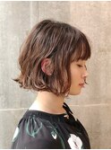 デジタルパーマボブ