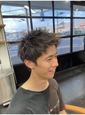 メンズカット/スパイキーショート