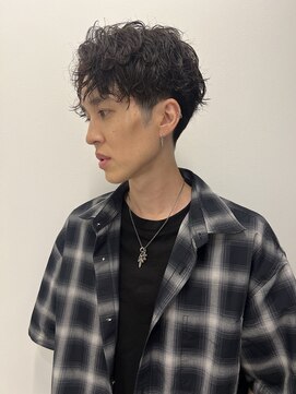 ネイロ 錦糸町(NeiRo) アッシュブラックカルマパーマベリーショートダークアッシュ