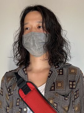 タロ(TALO) 【TALO】メンズミディアム×ラフなスパイラルパーマ