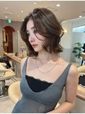 髪質改善＊くびれレイヤー外ハネボブ＊美髪【CobybyZina梅田】