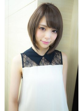 ジーナリア(Xena ria) マロンベージュ/姫カットレイヤー/フェザーショート★15