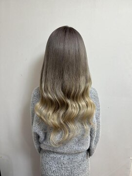 ニーナ ヴィジョン(NINA visioN) ダブルカラー＋プルエクステ