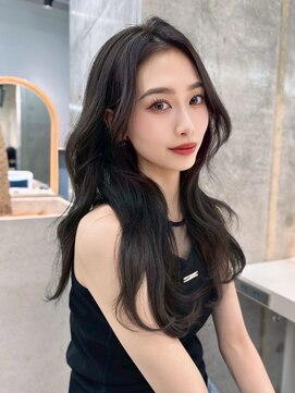 ロール 博多(Role) ミニウルフレイヤーカット顔周りカット前髪カット韓国ロング博多