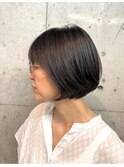 驚きのまとまり！艶髪丸みショートボブ[下北沢/下北沢駅]