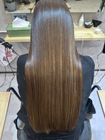 エメ 大宮(Aime)&nbsp;韓国//グレージュロング/高濃度水素髪質改善　Aime大宮